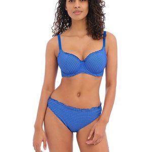👙Freya Ocean Calling Blue with White Stripes Bikini. Brand New.